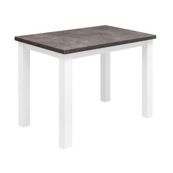Stół do kuchni jadalni LAP 100x70 Biały/Beton