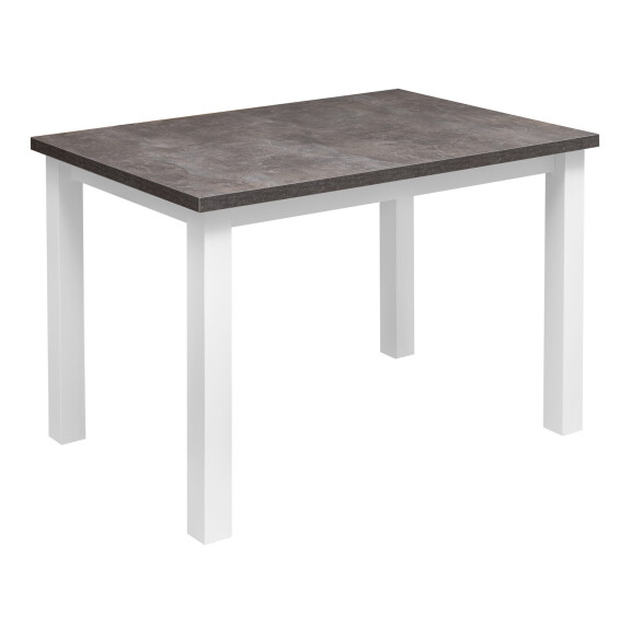 Stół do Kuchni Jadalni LAP 120x80 Biały/Beton