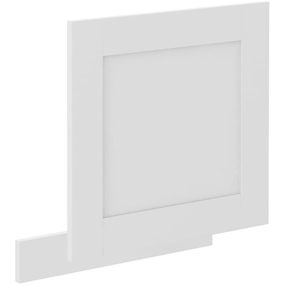 Front do zmywarki z panelem odkrytym LUNA 60 cm Biały/Biały