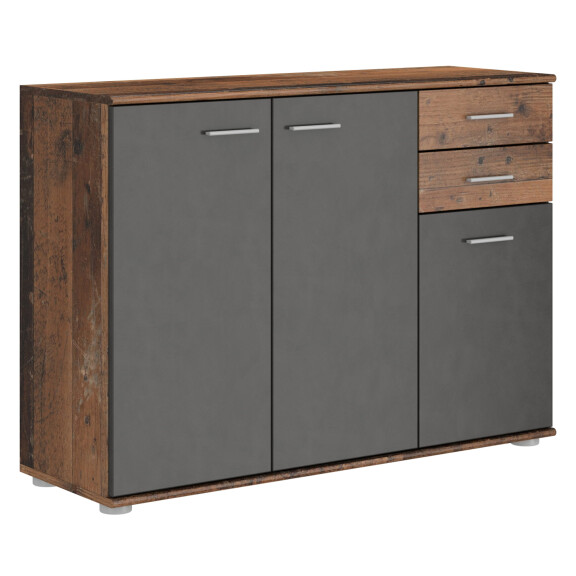 Komoda z 2 szufladami do sypialni 3D 2S Mike 1 Old Style/Matera