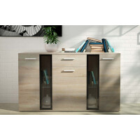 Komoda z szufladą Salsa SO20 3D 1S Dąb Sonoma