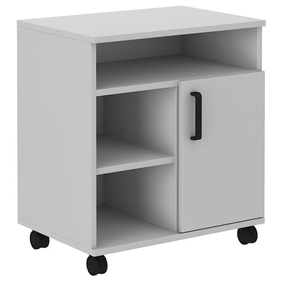 Kontenerek pod biurko na kółkach Malta 230 Jasny Szary