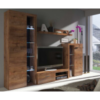 Meblościanka do salonu Rumba DL01 Dąb Lefkas