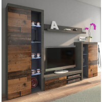 Meblościanka do salonu Rumba OLDMAT01 Old Style/Matera