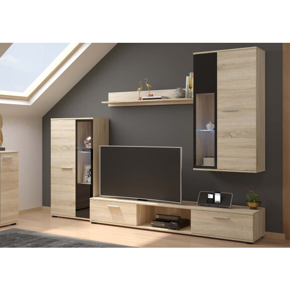 Meblościanka pod telewizor Salsa SO01 Dąb Sonoma