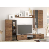 Meblościanka pod telewizor Salsa DL01 Dąb Lefkas