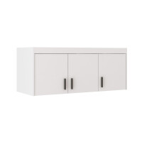 Nadstawka do szafy trzydrzwiowej Elena NAEL WH03 Biały