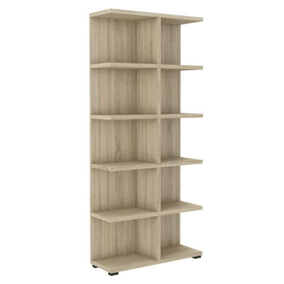 Regał otwarty wysoki biblioteczka 184 cm More 05 Dąb Sonoma