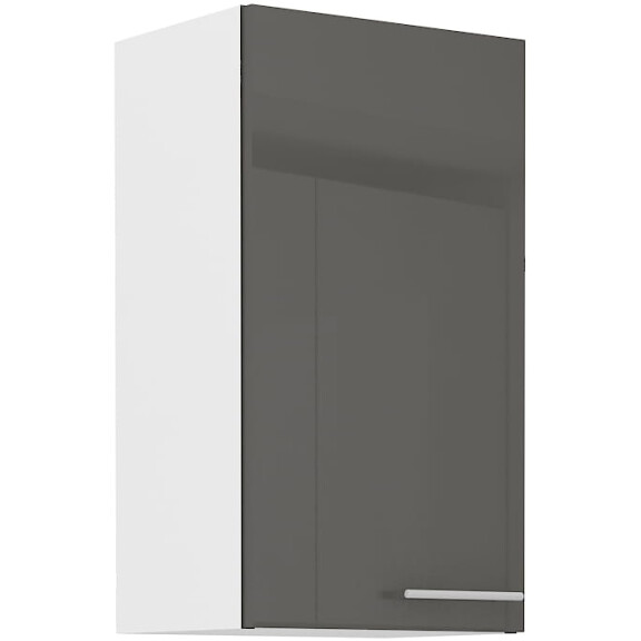 Szafka kuchenna wisząca górna LARA 40 G-72 1F Grafit/Biały