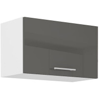 Szafka kuchenna wisząca górna LARA 60 GU-36 1F Grafit/Biały