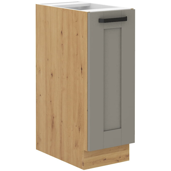 Szafka kuchenna dolna LUNA 30 D CARGO Gliniasty Szary/Dąb Artisan