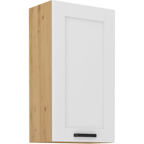 Szafka kuchenna wisząca górna LUNA 50 G-90 1F Biały/Dąb Artisan