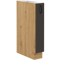 Szafka kuchenna dolna z szufladą STILO 15 D CARGO Grafit/Artisan