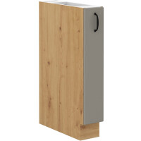 Szafka kuchenna dolna z szufladą STILO 15 D CARGO Gliniasty Szary/Dąb Artisan