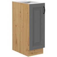 Szafka kuchenna dolna z szufladą STILO 30 D CARGO Szary/Dąb Artisan