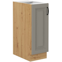 Szafka kuchenna dolna z szufladą STILO 30 D CARGO Gliniasty Szary/Dąb Artisan