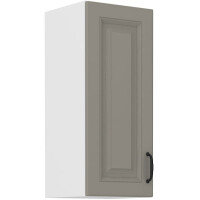 Szafka kuchenna wisząca górna STILO 30 G-72 1F Gliniasty Szary/Biały