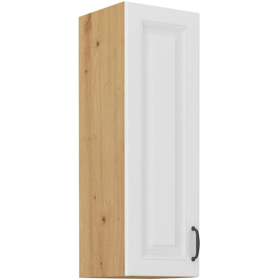 Szafka kuchenna wisząca górna STILO 30 G-90 1F Biały/Dąb Artisan