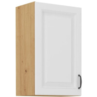 Szafka kuchenna wisząca górna STILO 45 G-72 1F Biały/Dąb Artisan