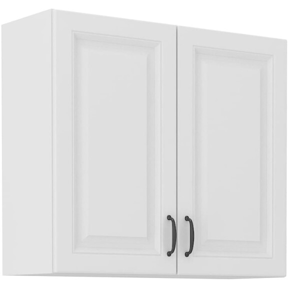 Szafka kuchenna wisząca górna STILO 80 G-72 2F Biały/Biały