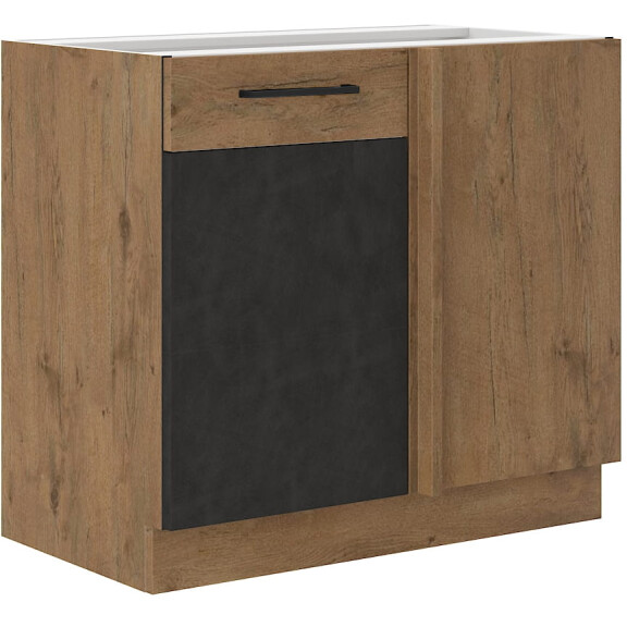 Szafka kuchenna dolna narożna dostawna VIGO 105 ND 1F Mat Matera/Lancelot