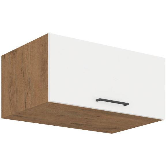 Szafka wisząca górna uchylna VIGO 80 GU-36 1F Połysk Biały/Lancelot