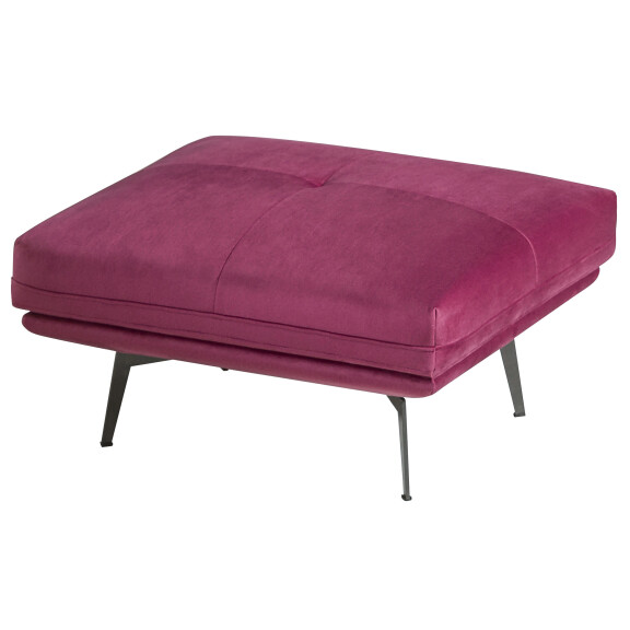 Pufa podnóżek do salonu Galaxy Różowy