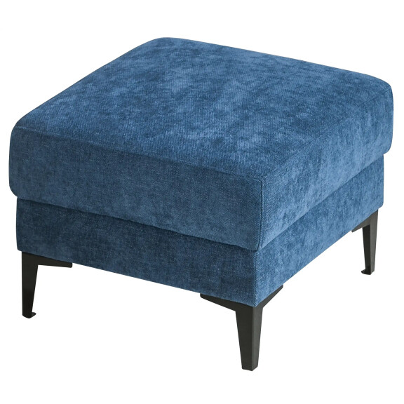 Pufa do siedzenia podnóżek Imperia niebieski