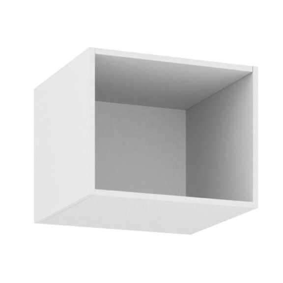 Nadstawka otwarta 50 cm do garderoby modułowej Foxen Biała