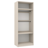 Szafa otwarta 80 cm do garderoby modułowej Foxen Cashmere