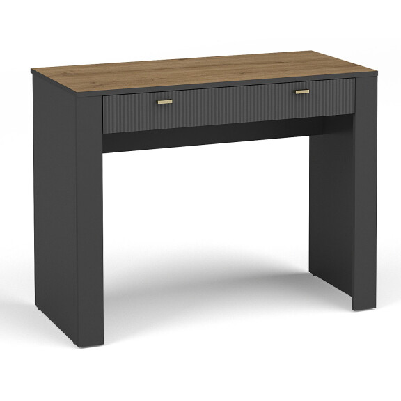 Toaletka do garderoby Mossa MO10 Czarny/Dąb Whisky