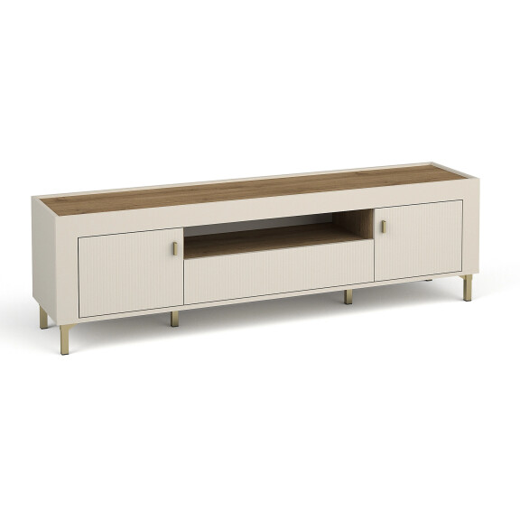 Szafka RTV do salonu Mossa MO8 Cashmere/Dąb Whisky