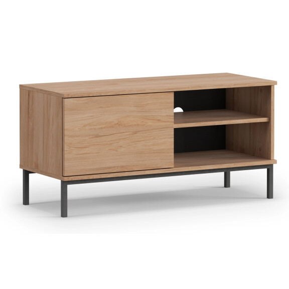 Szafka RTV do salonu z 1 drzwiami Querty Hikora