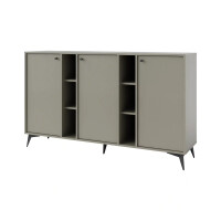 Komoda trzydrzwiowa do salonu Sakai 1 3F T823 Eukaliptus