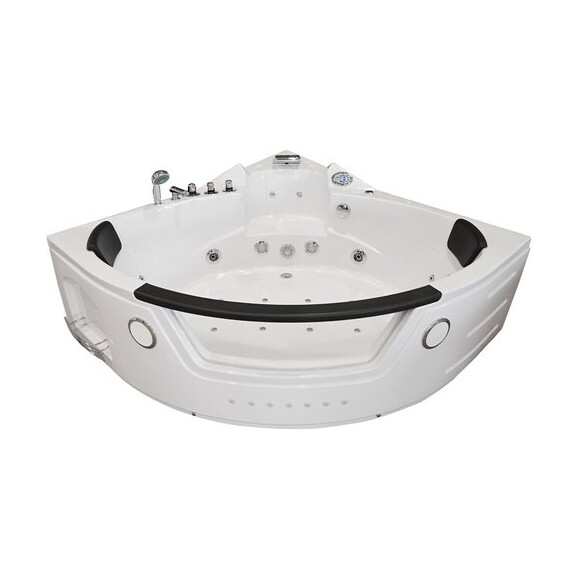 Wanna z hydromasażem narożna Turbo 157x157 cm MO-10632T XL