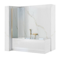 Złoty parawan nawannowy 80 cm Elegant Rea