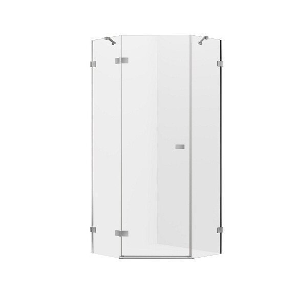 Kabina pięciokątna 90x90 lewa EXK-3886 Avexa New Trendy Chrom