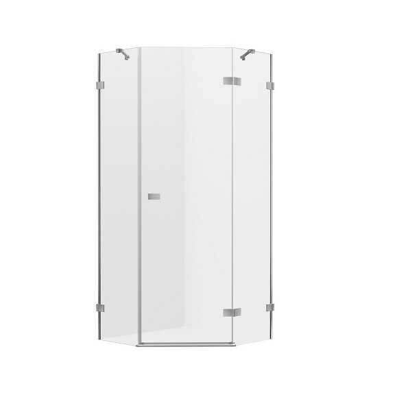 Kabina pięciokątna 80x80 prawa EXK-3885 Avexa New Trendy Chrom