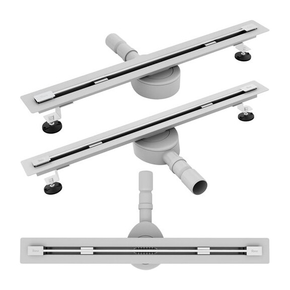 Odpływ liniowy Rea szczotkowana stal neo ultra slim pro 70 cm