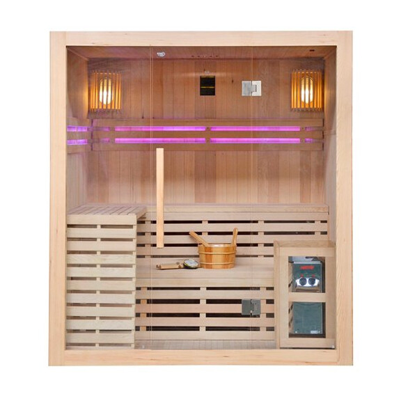Sauna fińska 6 osobowa wysokotemperaturowa 6KW Harvia 180x160 cm Oslo5