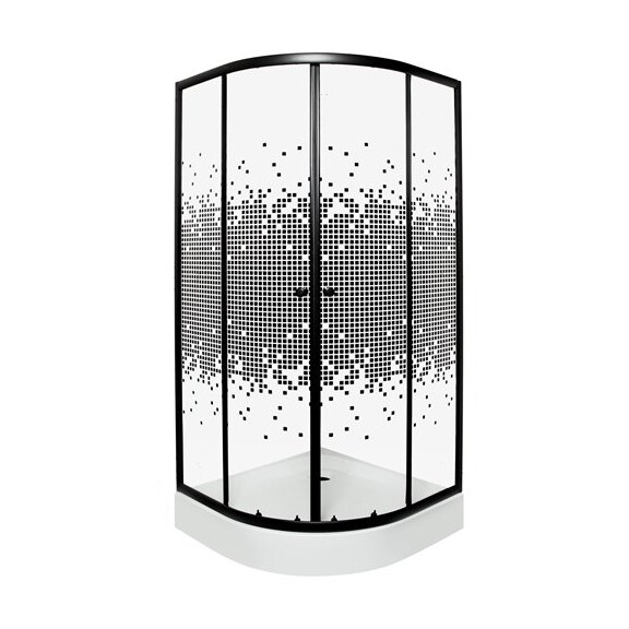 Kabina prysznicowa z brodzikiem Kerra Pixel BL 90x90