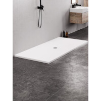 Brodzik prostokątny 180x90 konglomerat New Trendy Nex B-0514