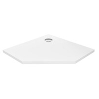 Brodzik pięciokątny 80x80 konglomerat New Trendy Nex B-0513