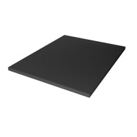 Brodzik prostokątny 110x80 konglomerat kolor antracyt New Trendy Nex Shade B-0506