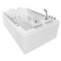 Duża wanna z hydromasażem 180x120 Kari 942 Hydrosan