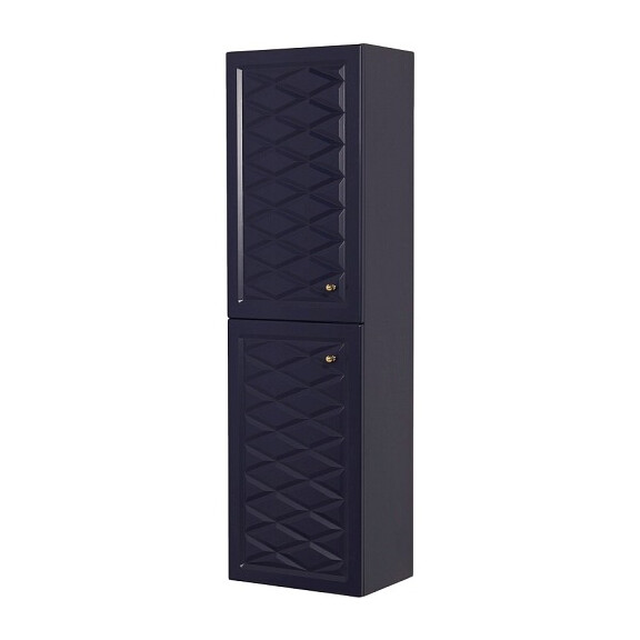 Słupek łazienkowy wiszący 155x45 granatowy mat Cobra Gante