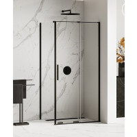 Smart New Trendy Black czarna kabina prysznicowa narożna prostokątna 120x90 cm EXK-4135