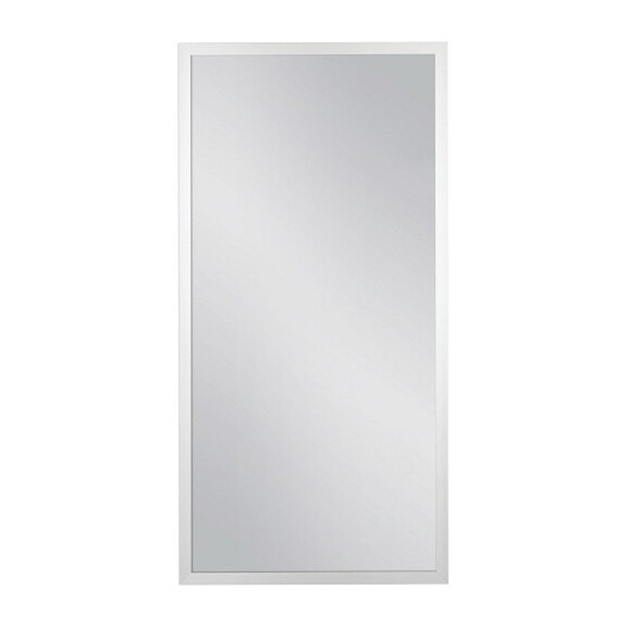 Lustro łazienkowe prostokątne 40x80 cm srebrna rama