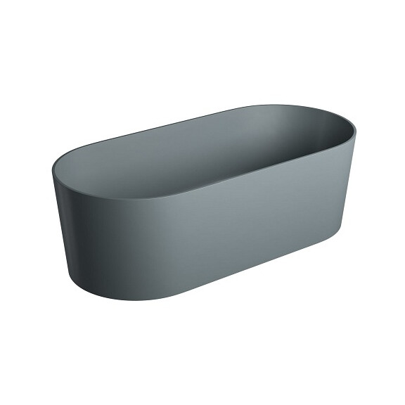 Omnires Ovo M+ Wanna wolnostojąca ash grey 160x75 cm OVOWWAG