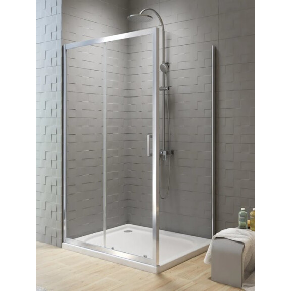 Kabina prostokątna 100x80 D-0054A/D-0043B Varia New Trendy